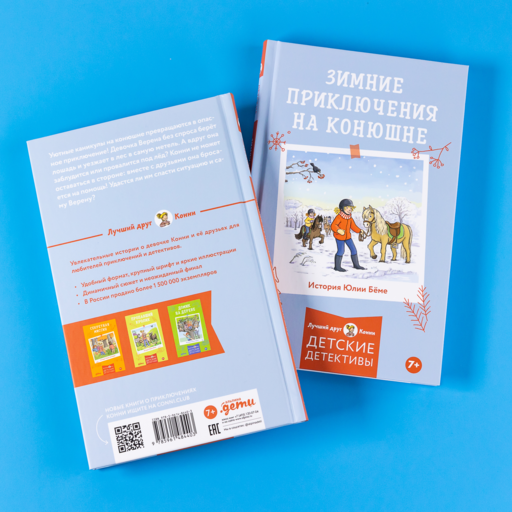 Зимние приключения на конюшне