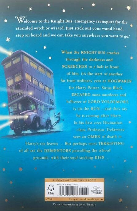 Harry Potter and the Prisoner of Azkaban. (In reading order: 3)