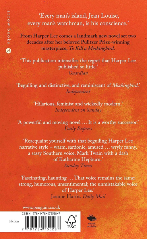 Go Set a Watchman (Harper Lee) Пойди поставь сторожа (Харпер Ли) /Книги на английском языке