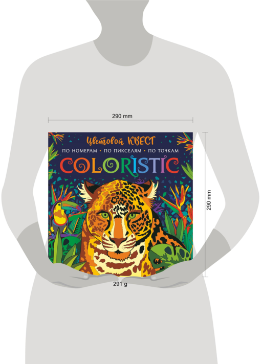 Coloristic Цветовой квест по номерам