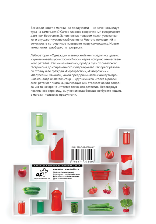 Цивилизация X5. От магазинов без товаров до магазинов без продавцов. Как