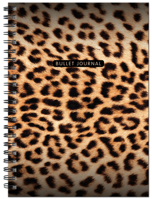 Блокнот в точку: Bullet Journal (леопард, 120 c., пружина)