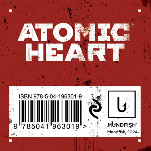 Значок металлический. Atomic Heart
