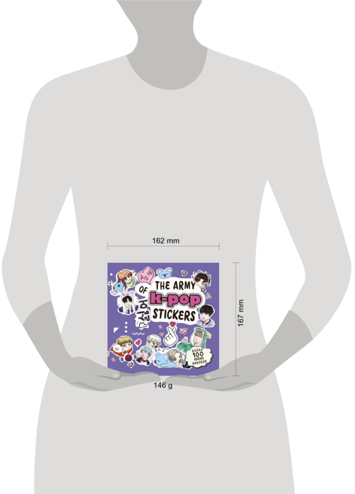 The ARMY of K-POP stickers. Более 100 ярких наклеек!