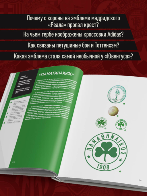 Большая книга футбольных эмблем