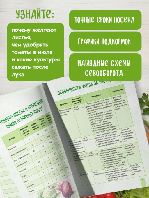 Планер садовода-огородника (на скрепке)