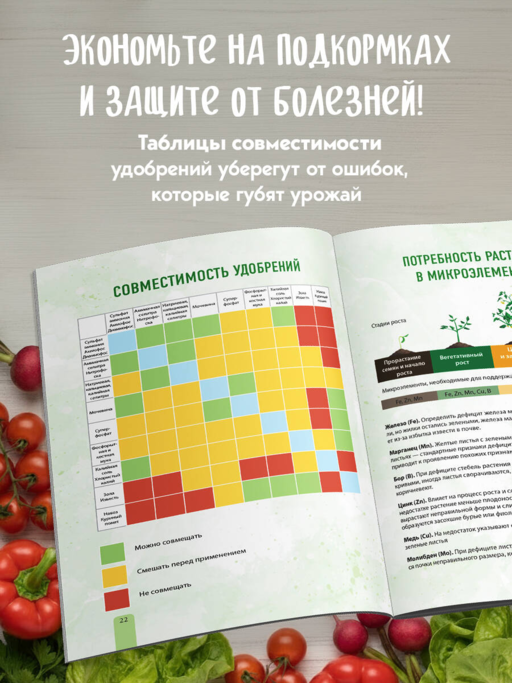 Планер садовода-огородника (на скрепке)