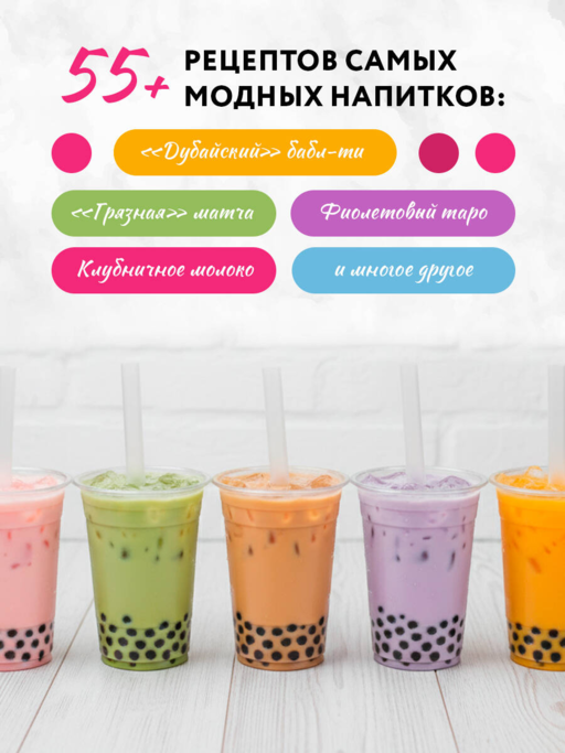 Хочешь бабл ти? Рецепты с тапиокой, матчей и кофе