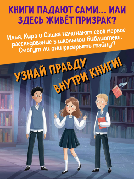 Призрак в школьной библиотеке (#1)