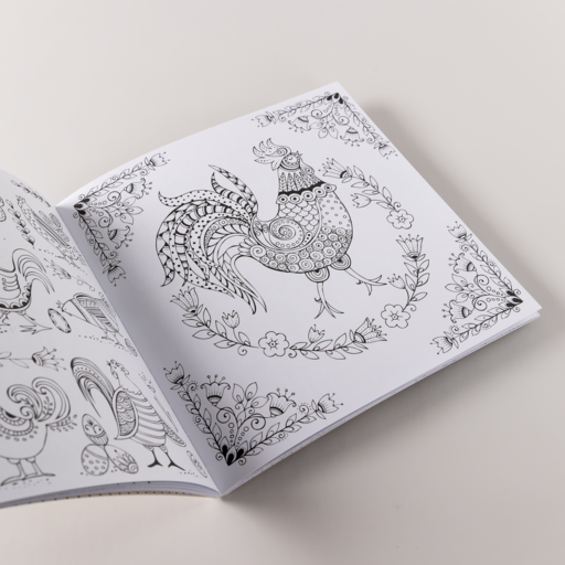 Моя весенняя прогулка: Раскраска