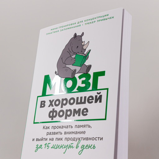 Мозг в хорошей форме: Как прокачать память, развить внимание и выйти на пик продуктивности за 15 минут в день