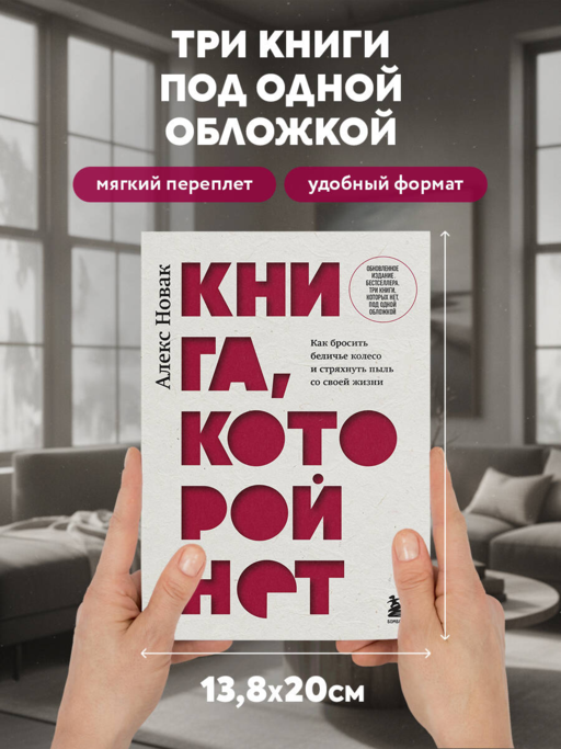 Книга, которой нет. Как бросить беличье колесо и стряхнуть пыль со своей жизни