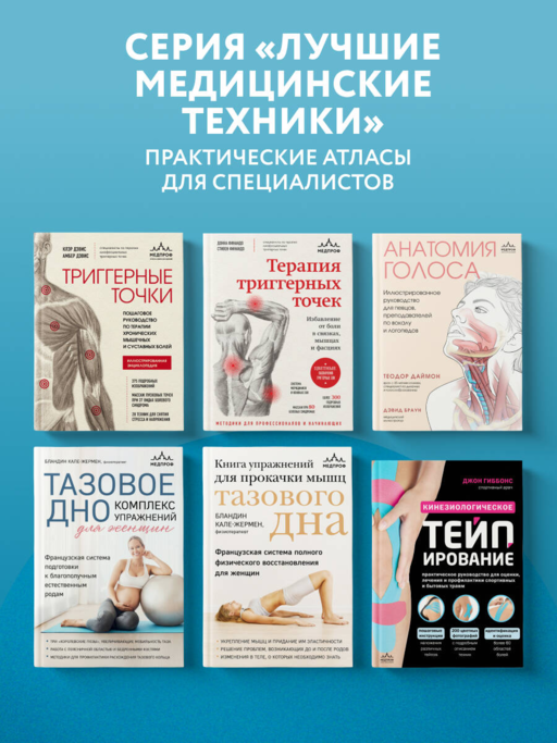 Атлас триггерных точек. Современные подходы к работе с мышцами и суставами при болевых синдромах