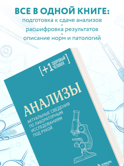 Анализы. Актуальные сведения по лабораторным исследованиям под рукой