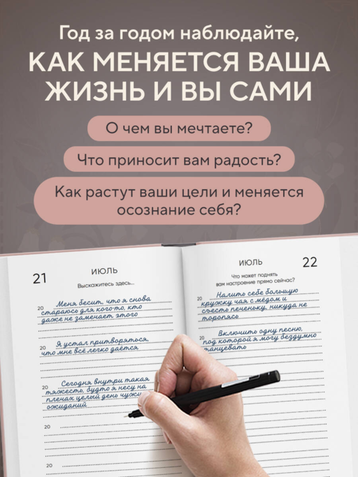 Моя история. Дневник на 5 лет (пятибук мини, винтаж)