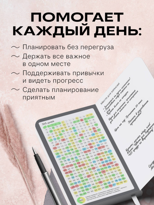 Ежедневник в стиле Хобоничи. Японский тренд. Малиновый джем.