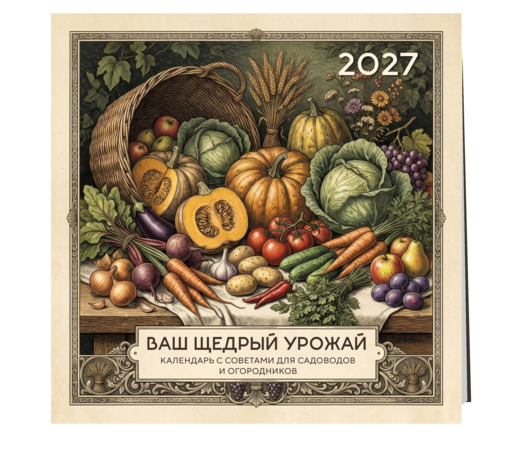 Ваш щедрый урожай. Календарь с советами для садоводов и огородников на 2027 год (300х300)