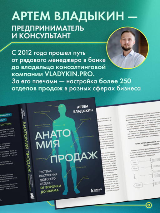 Анатомия продаж. Система построения здорового отдела - от воронки до найма