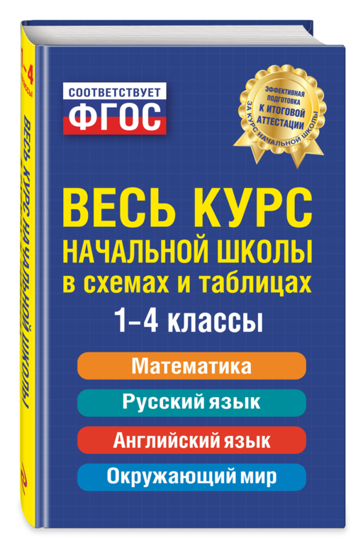 Весь курс начальной школы: в схемах и таблицах