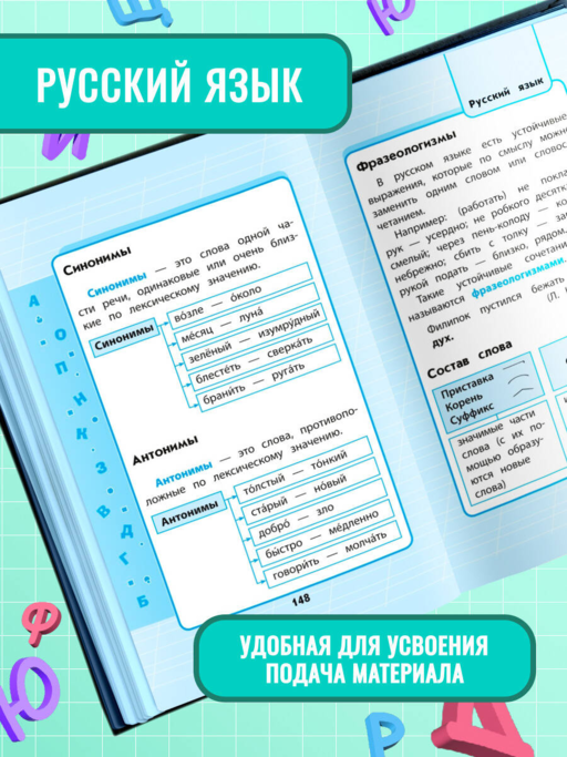 Весь курс начальной школы: в схемах и таблицах
