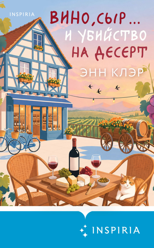 Вино, сыр… и убийство на десерт (Путеводитель велосипедиста #2)
