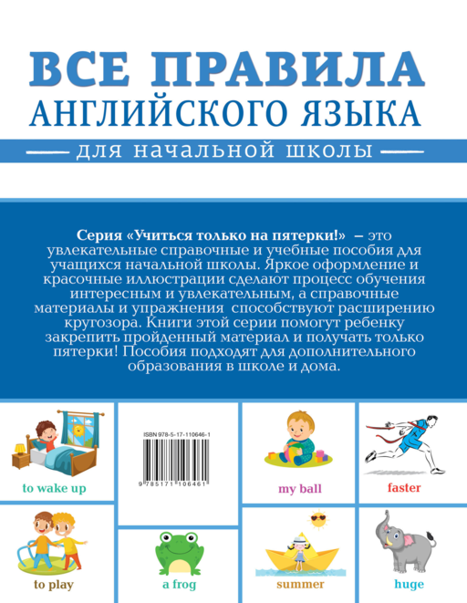 Все правила английского языка для начальной школы