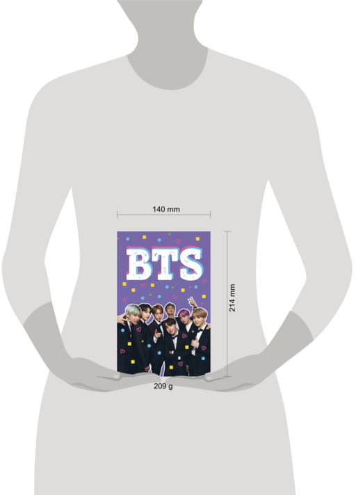 Блокнот BTS. Твой яркий проводник в корейскую культуру! (формат А5, мягкая обложка)