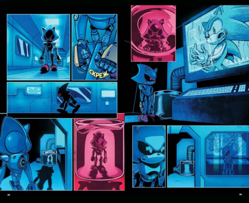 Sonic. Из ниоткуда. Комикс. Том 8 (перевод от Diamond Dust)