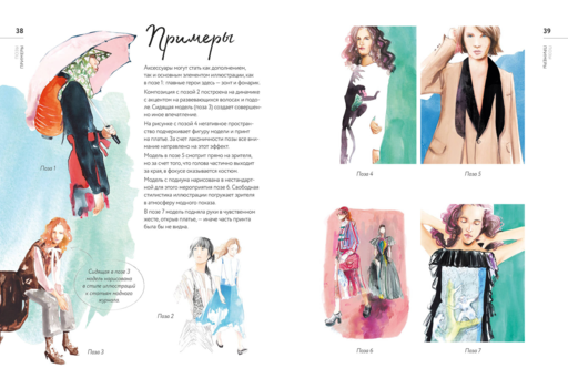 Акварель для Fashion-дизайна. От образа и фигуры до фактуры тканей